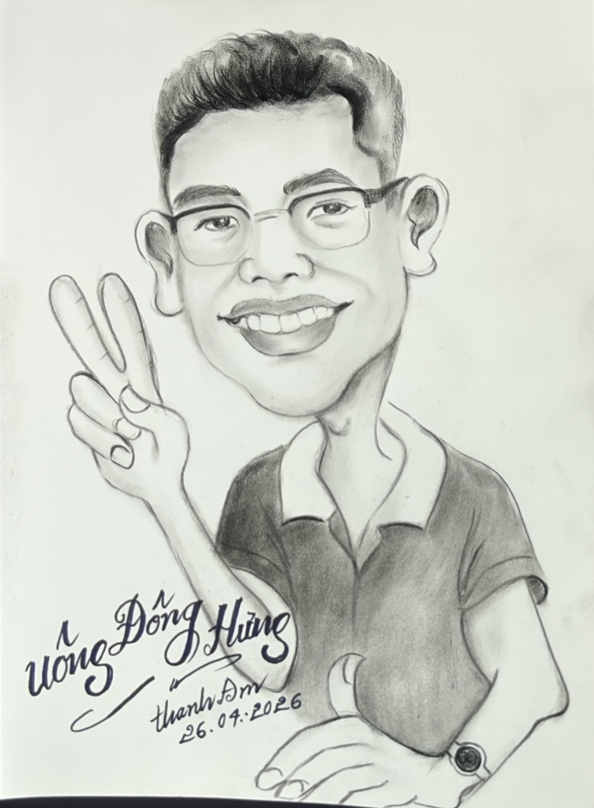 Founder avatar drawing of D. Hung